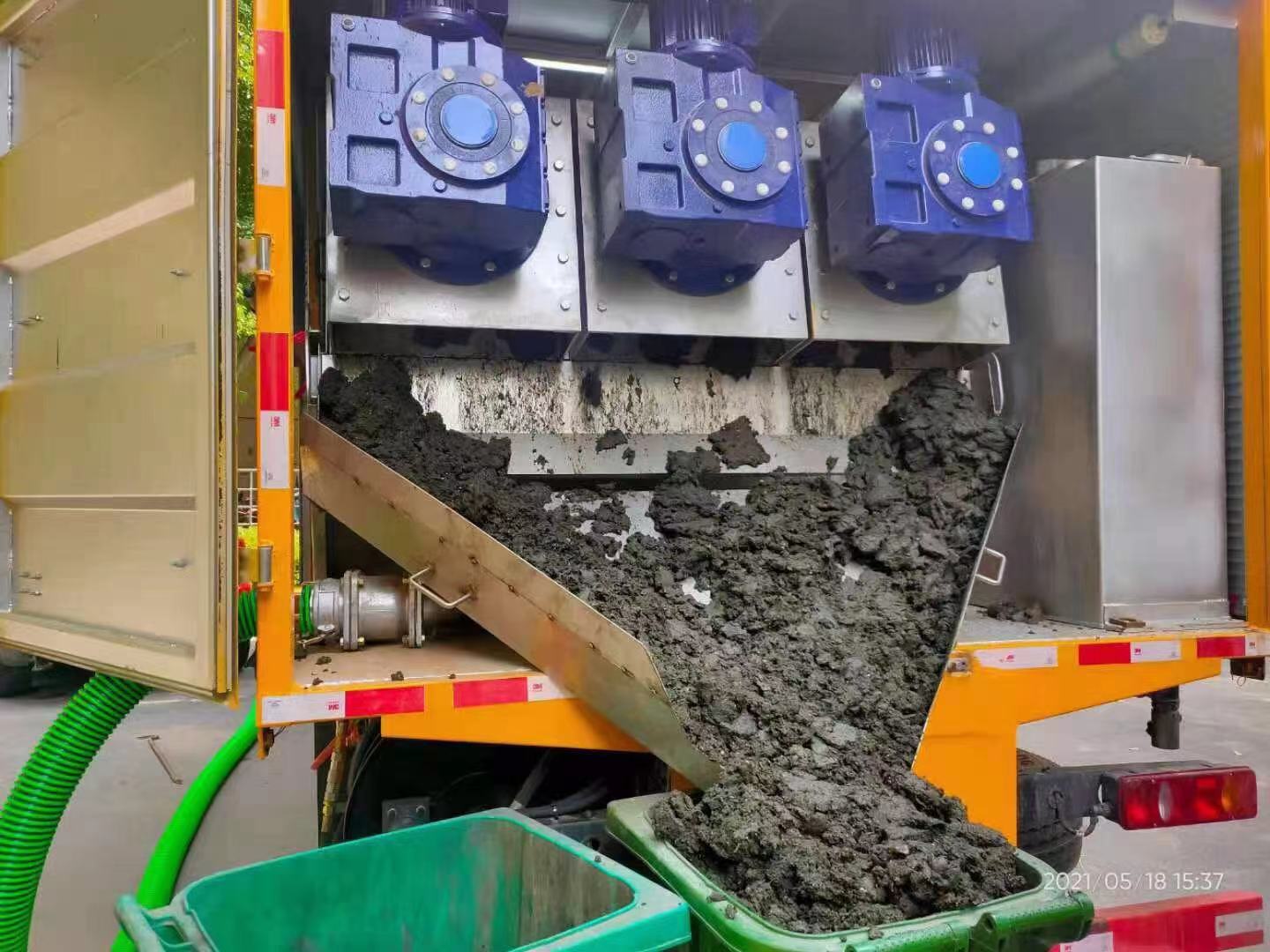 柳北化粪池清掏城市维护站-泥浆净化干湿分离处理